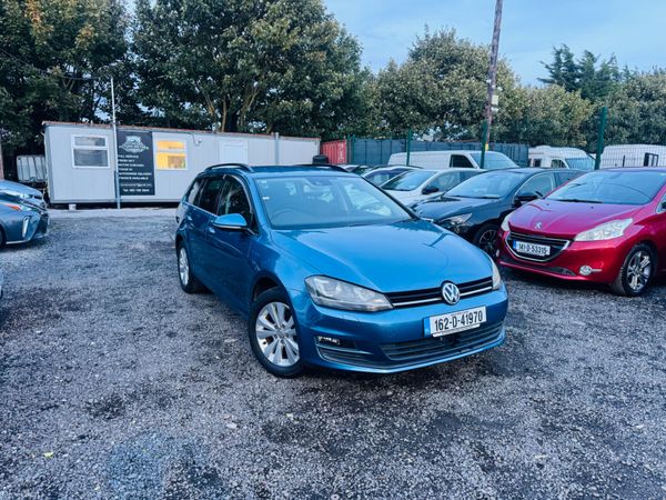 Volkswagen Golf Estate, Petrol, 2016, Blue