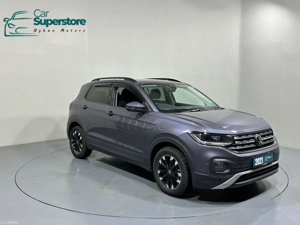 Volkswagen T-Cross SUV, Petrol, 2021, Grey
