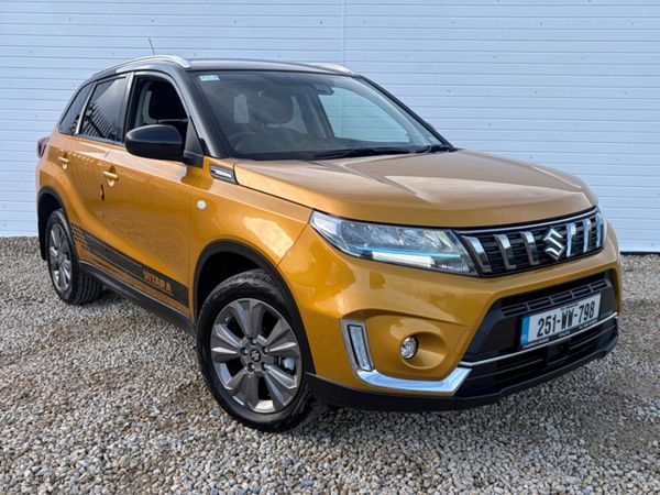 Suzuki Vitara SUV, Petrol Hybrid, 2025, Yellow