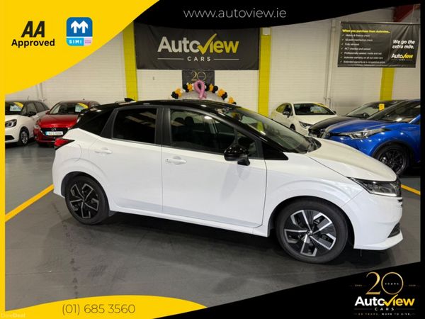 Nissan Note Hatchback, Petrol Hybrid, 2024, White
