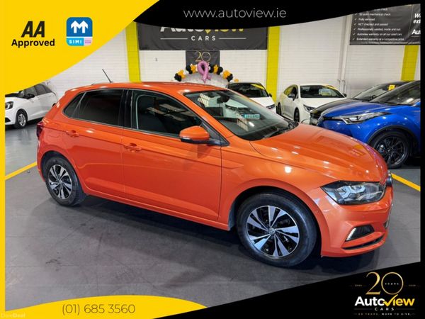 Volkswagen Polo Hatchback, Petrol, 2019, Orange