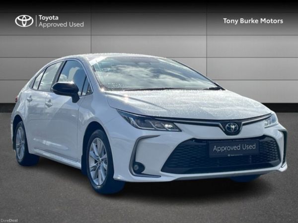 Toyota Corolla Saloon, Petrol Hybrid, 2026, White
