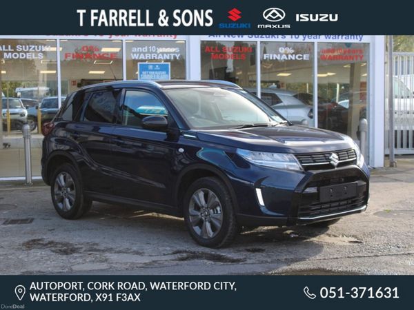 Suzuki Vitara SUV, Petrol Hybrid, 2027, Blue