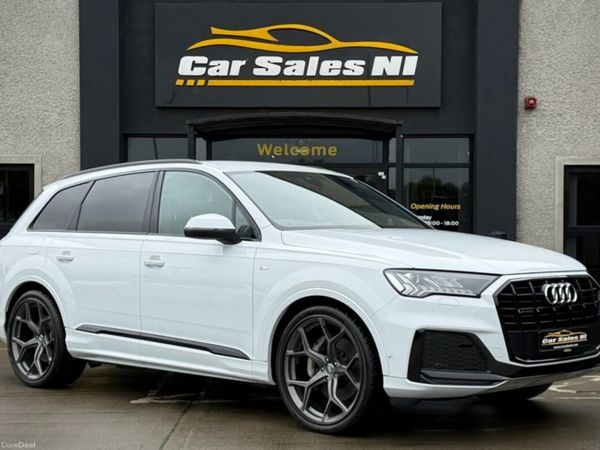 Audi Q7 SUV, Diesel Hybrid, 2024, White