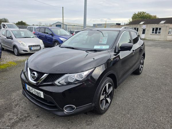 Nissan Qashqai Hatchback, Diesel, 2016, Black
