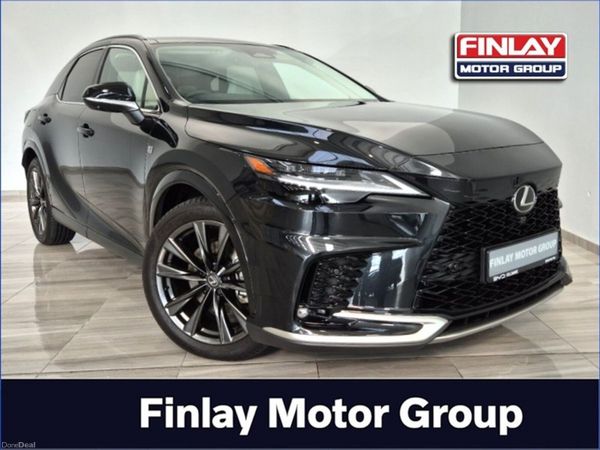 Lexus RX450H+ SUV, Petrol Hybrid, 2026, Black
