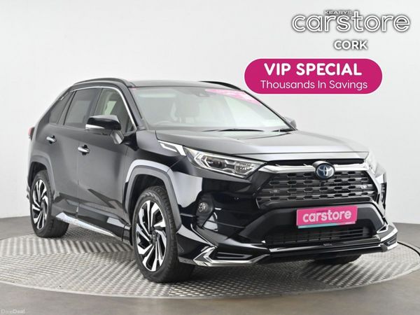 Toyota RAV4 SUV, Petrol Hybrid, 2021, Black