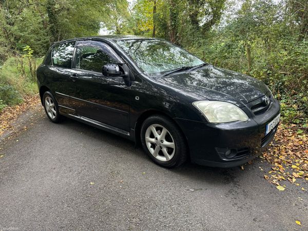 Toyota Corolla Hatchback, Petrol, 2007, Black