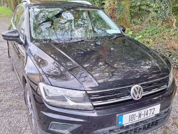 Volkswagen Tiguan SUV, Diesel, 2018, Black