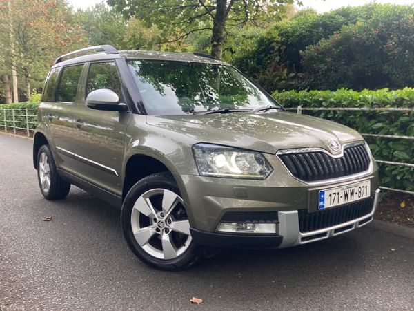 Skoda Yeti SUV, Diesel, 2017, Green