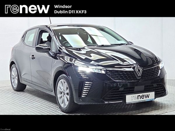 Renault Clio Hatchback, Petrol Hybrid, 2026, Black
