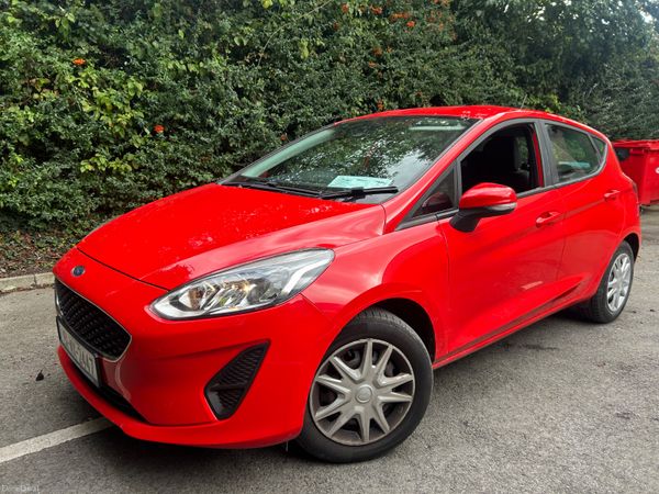 Ford Fiesta Hatchback, Petrol, 2019, Red