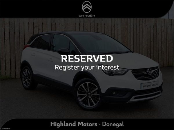 Opel Crossland X SUV, Petrol, 2018, White