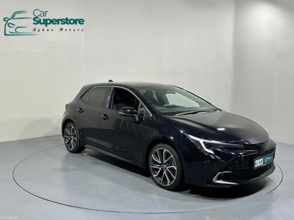 Toyota Corolla Hatchback, Petrol Hybrid, 2023, Black