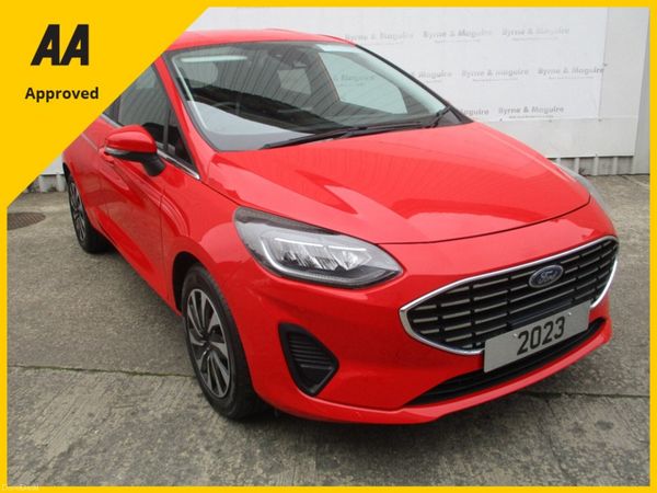 Ford Fiesta Hatchback, Petrol, 2023, Red