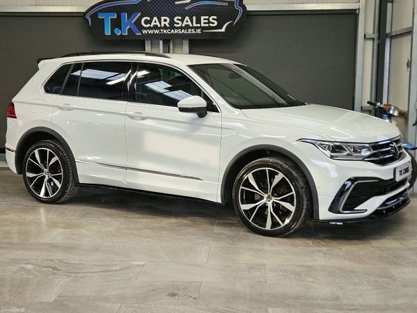 Volkswagen Tiguan SUV, Petrol Hybrid, 2023, White