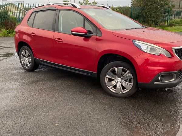Peugeot 2008 Estate, Petrol, 2018, Red