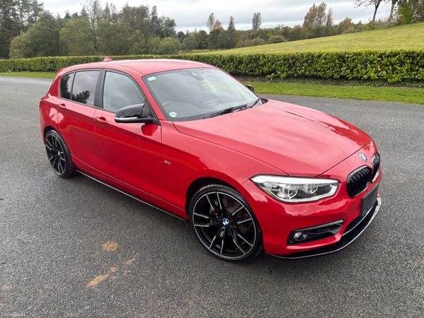 BMW 1-Series Hatchback, Diesel, 2017, Red