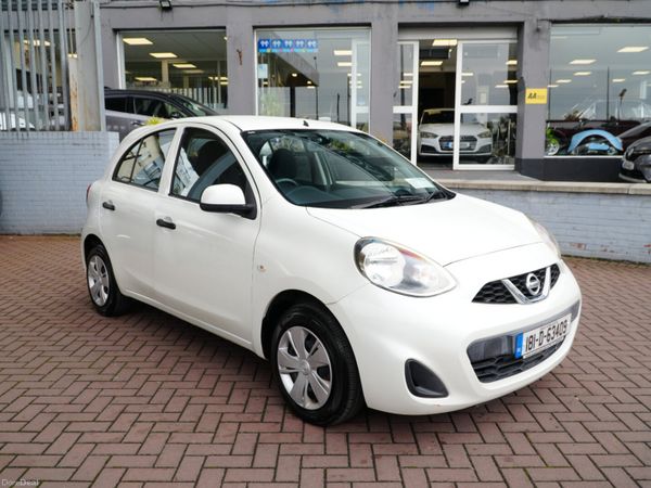 Nissan March Hatchback, Petrol, 2019, White