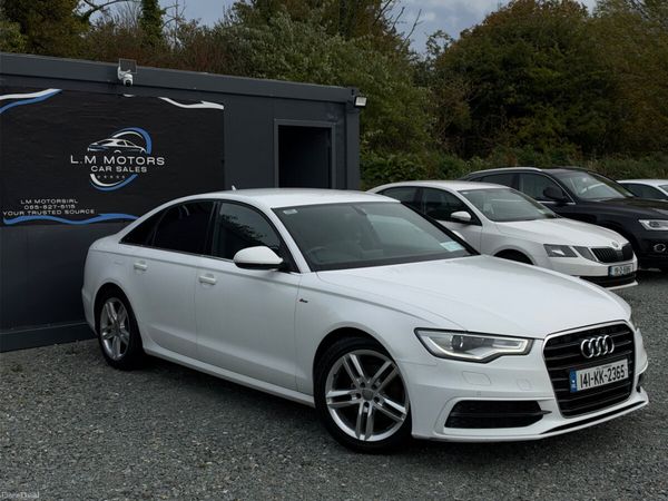 Audi A6 Saloon, Diesel, 2014, White