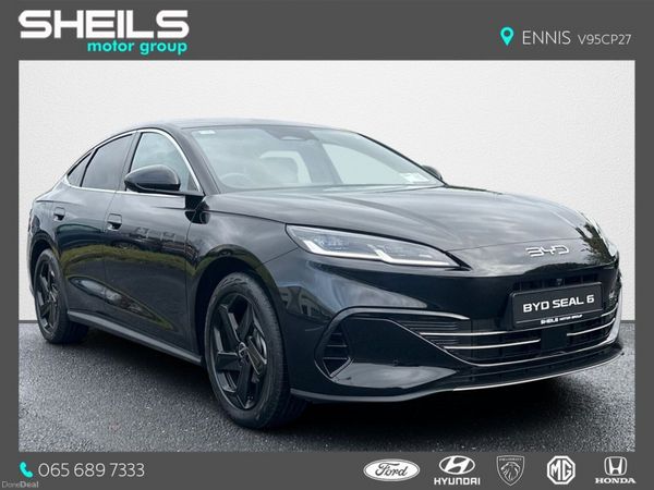 BYD Seal 6 Saloon, Petrol Hybrid, 2027, Black