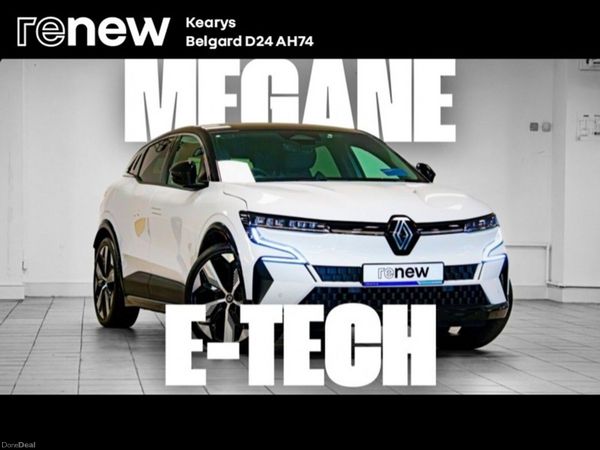 Renault Megane Hatchback, Electric, 2024, White
