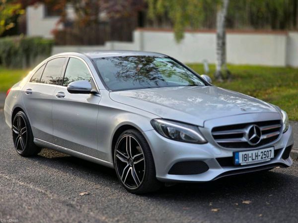 Mercedes-Benz C-Class Saloon, Diesel, 2018, Silver