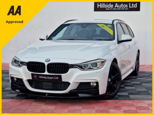 BMW 3-Series Estate, Diesel, 2014, White