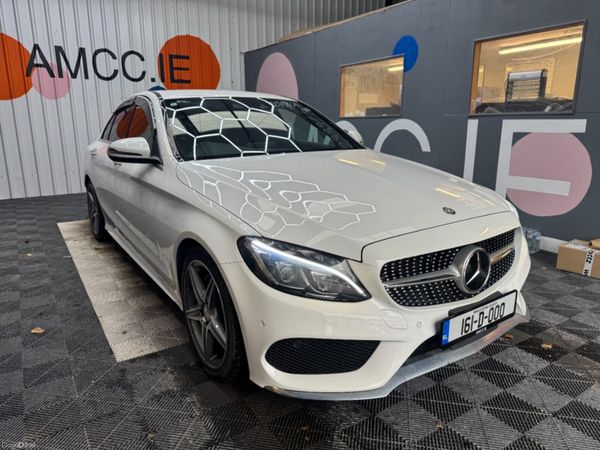 Mercedes-Benz C-Class Saloon, Diesel, 2016, White