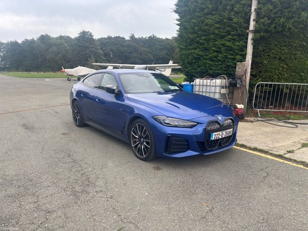 BMW i4 Coupe, Electric, 2022, Blue