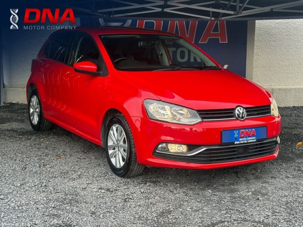 Volkswagen Polo Hatchback, Petrol, 2017, Red