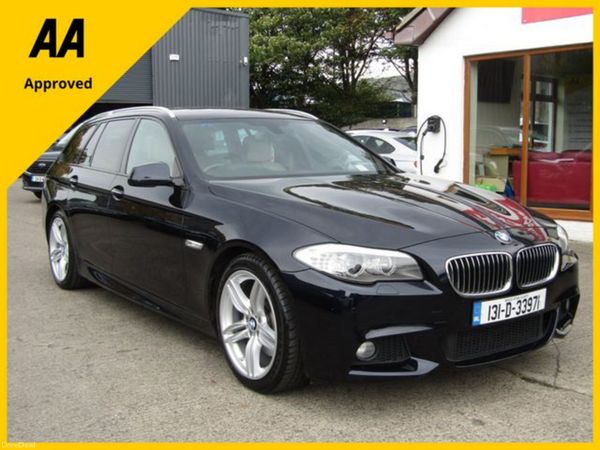 BMW 5-Series Estate, Diesel, 2013, Black