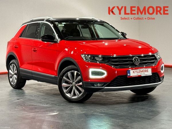 Volkswagen T-Roc SUV, Diesel, 2020, Red
