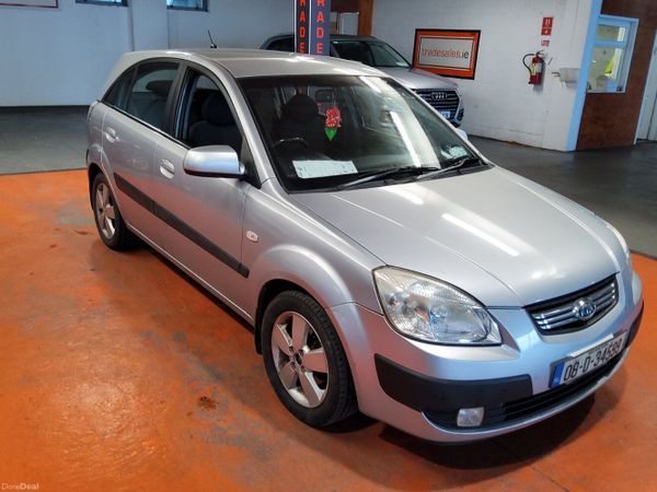 Kia Rio Hatchback, Petrol, 2008, Silver