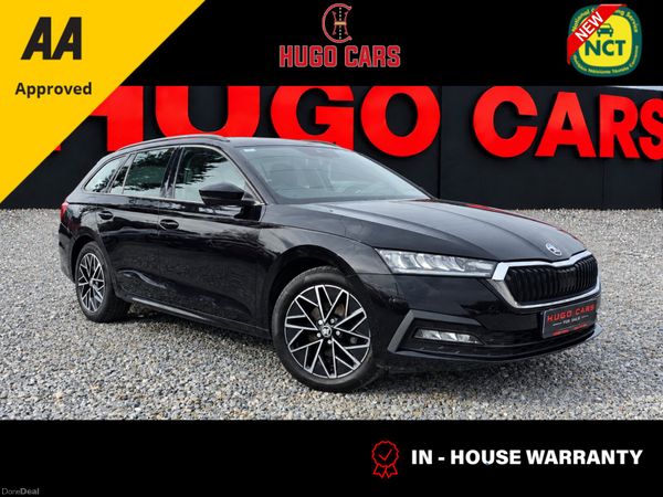 Skoda Octavia Estate, Petrol, 2021, Black