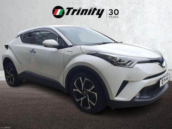 Toyota C-HR SUV, Petrol Hybrid, 2018, White