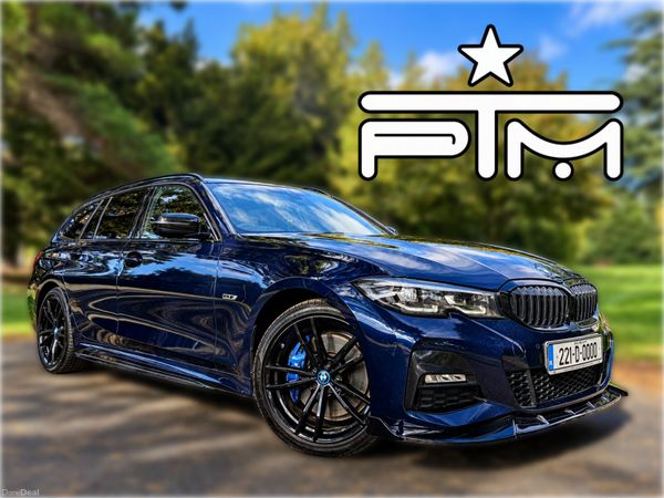 BMW 3-Series Estate, Petrol Plug-in Hybrid, 2022, Blue