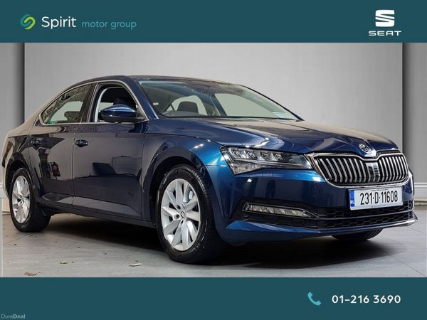 Skoda Superb Saloon, Petrol, 2023, Blue