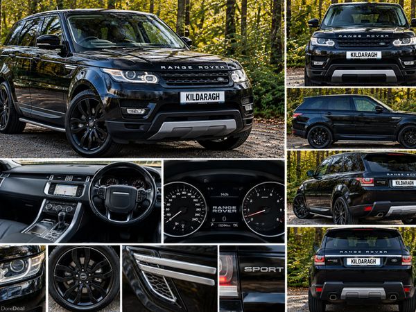 Land Rover Range Rover Sport SUV, Diesel, 2015, Blue