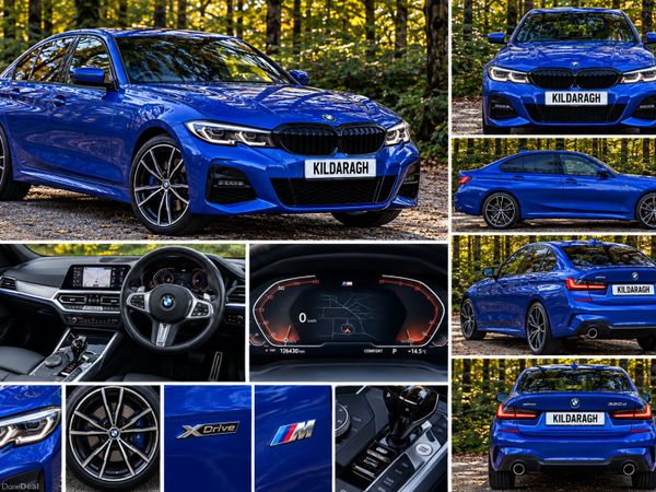 BMW 3-Series Saloon, Diesel, 2022, Blue