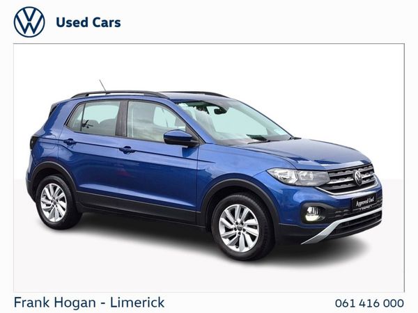 Volkswagen T-Cross SUV, Petrol, 2022, Blue