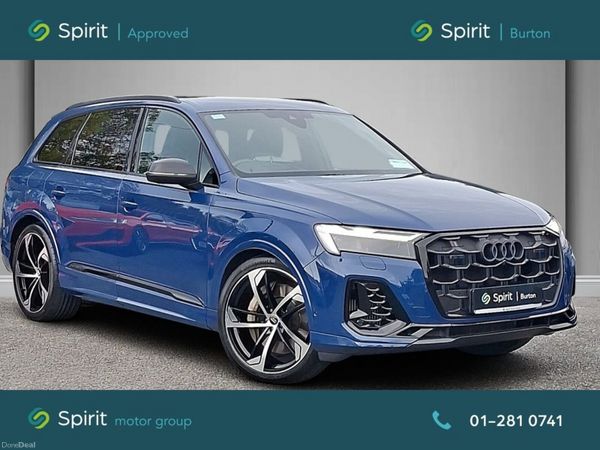 Audi Q7 SUV, Petrol Plug-in Hybrid, 2024, Blue