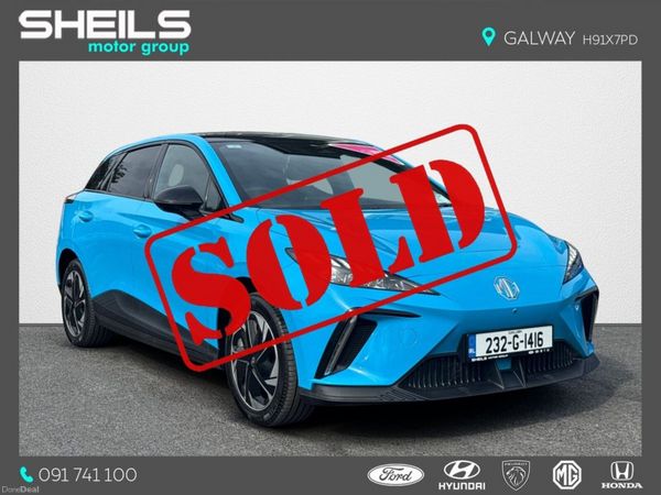 MG MG4 Hatchback, Electric, 2023, Blue