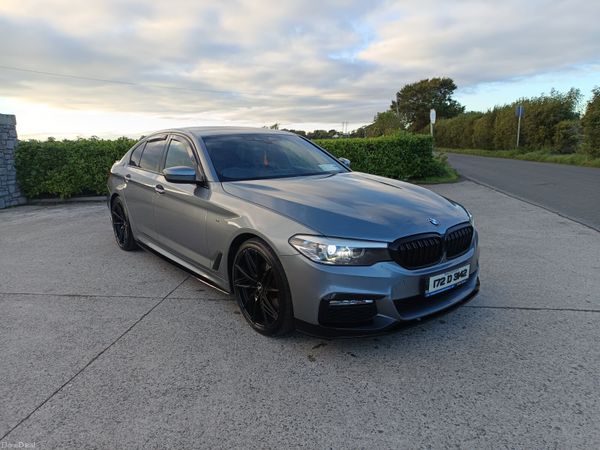 BMW 5-Series Saloon, Diesel, 2017, Grey