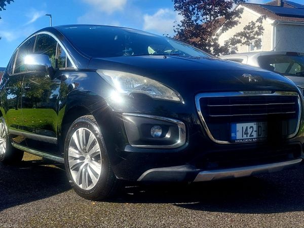 Peugeot 3008 SUV, Diesel, 2014, Black