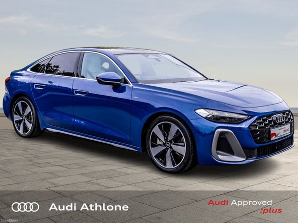 Audi A5 Hatchback, Petrol Plug-in Hybrid, 2025, Blue