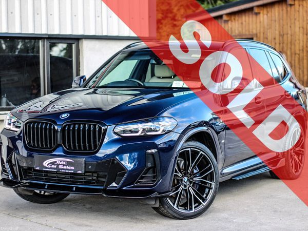 BMW X3 SUV, Petrol Plug-in Hybrid, 2024, Blue