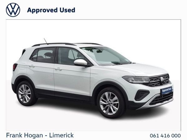 Volkswagen T-Cross SUV, Petrol, 2026, White