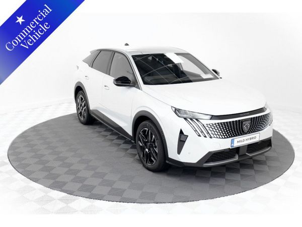 Peugeot 3008 SUV, Petrol Hybrid, 2025, White
