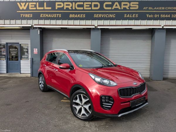 Kia Sportage MPV, Diesel, 2018, Red